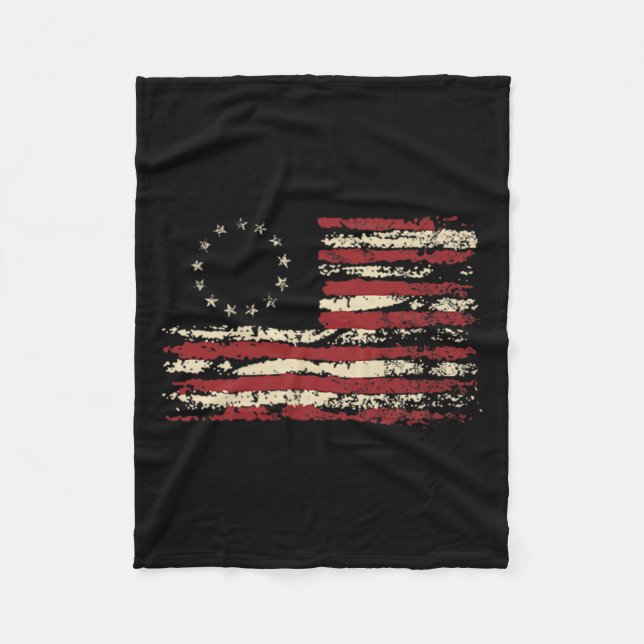 Sided Front And Back- I'm Voting Convicted Felon 2 Fleece Blanket (Front)