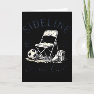 Sideline Social Club Cheer Snack Repeat Soccer Mom Card