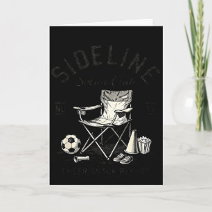 Sideline Social Club Cheer Snack Repeat Soccer Mom Card