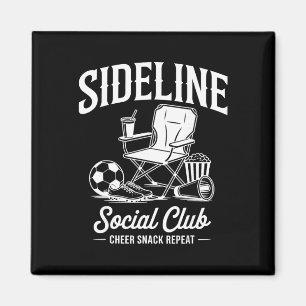 Sideline Social Club Game Day Mothers Day Grandma Magnet