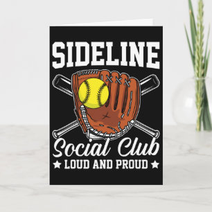 Sideline Social Club Loud And Proud Retro Mom Moth Card