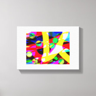 sidetrack abstract art canvas print