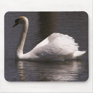 Sideview Male Swan Mouse Pad
