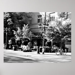 Sidewalk Cafe Poster