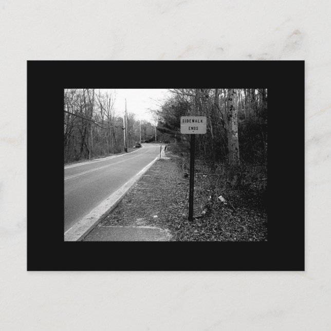 Sidewalk Ends Postcard (Front)