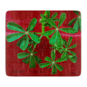 Sidewalk Visitors Cutting Board
