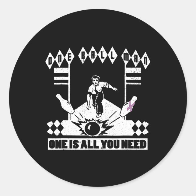 Sideways Tees Funny Awesome Inspirational Testicul Classic Round Sticker (Front)