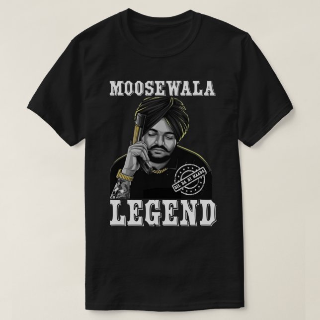 sidhu moose wala    T-Shirt (Design Front)