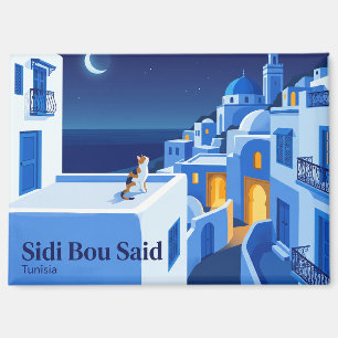 Sidi Bou Said Tunisia Magnet