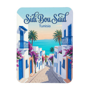 Sidi Bou Said Tunisia Magnet
