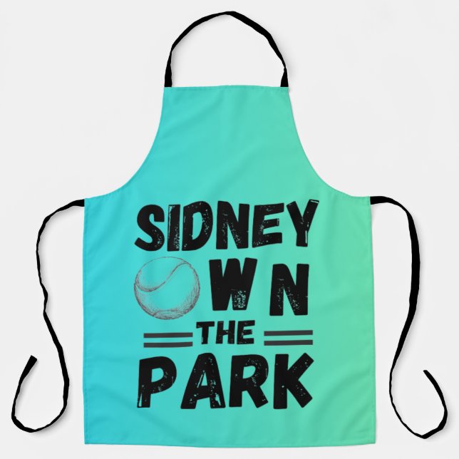 Sidney High School Own the Park HS  Apron (Front)