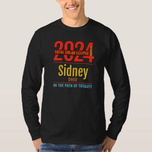 Sidney Ohio OH Total Solar Eclipse 2024 4 Premiu T-Shirt