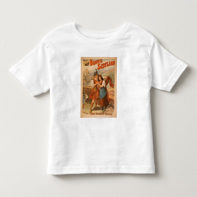 Sidney R. Ellis' Bonnie Scotland Scottish Play Toddler T-Shirt (Front)