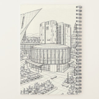Sie Welcome Centre Denver Colorado Notebook