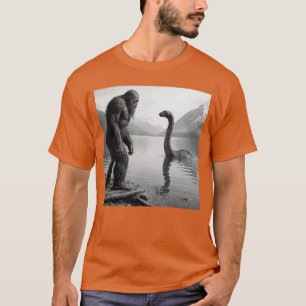 Sie With Loch Ness Monster Gifts Men Women retro T-Shirt
