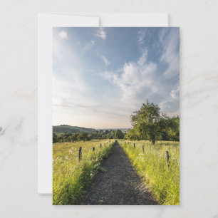 Siebengebirge Germany Card