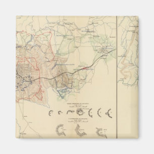 Siege of Atlanta Magnet