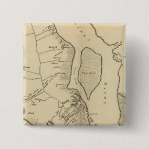 Siege of Charleston in S Carolina 15 Cm Square Badge