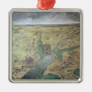 Siege of La Rochelle Metal Tree Decoration