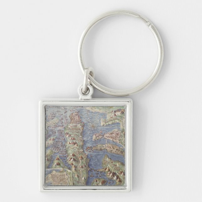 Siege of Malta Key Ring (Front)