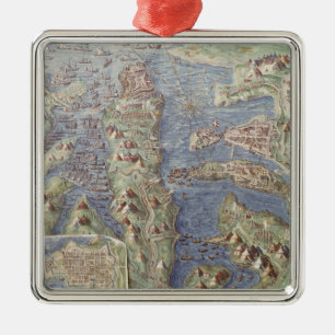Siege of Malta Metal Tree Decoration