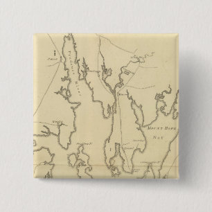 Siege of Newport, Rhode Island 15 Cm Square Badge