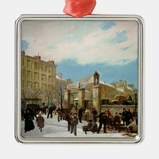Siege of Paris Metal Tree Decoration (Front)