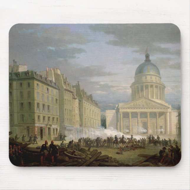 Siege of the Pantheon, 24th June 1848 Mouse Pad (Front)