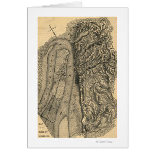 Siege of Vicksburg - Civil War Panoramic Map