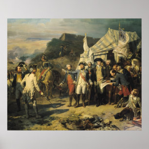 Siege of Yorktown, 17th October 1781, 1836 Poster