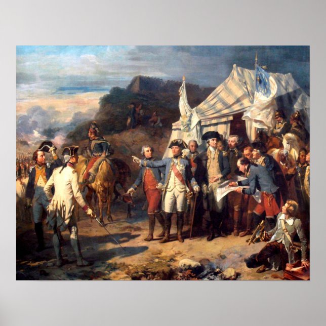 Siege of Yorktown, Art Print (Front)