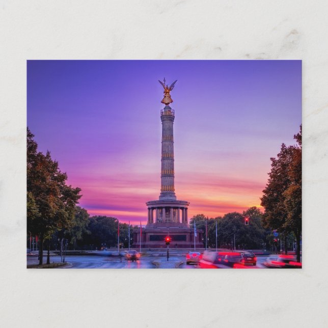 Siegessäule, Berlin Victory Column Postcard (Front)