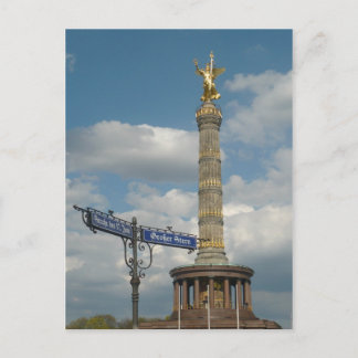 Siegessäule, Victory Column, Berlin, Germany. Postcard