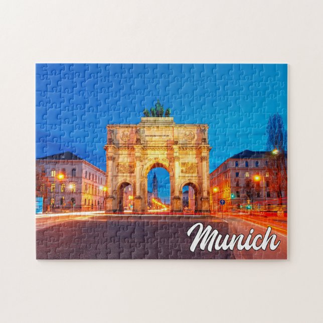 Siegestor, Munich, Germany Jigsaw Puzzle (Horizontal)