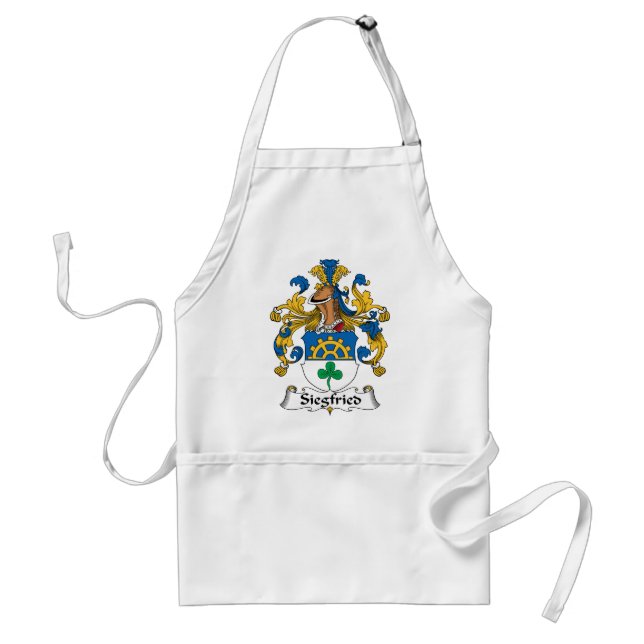 Siegfried Family Crest Standard Apron (Front)