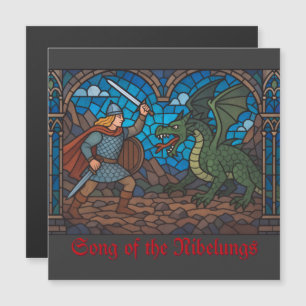 Siegfried fighting the Dragon