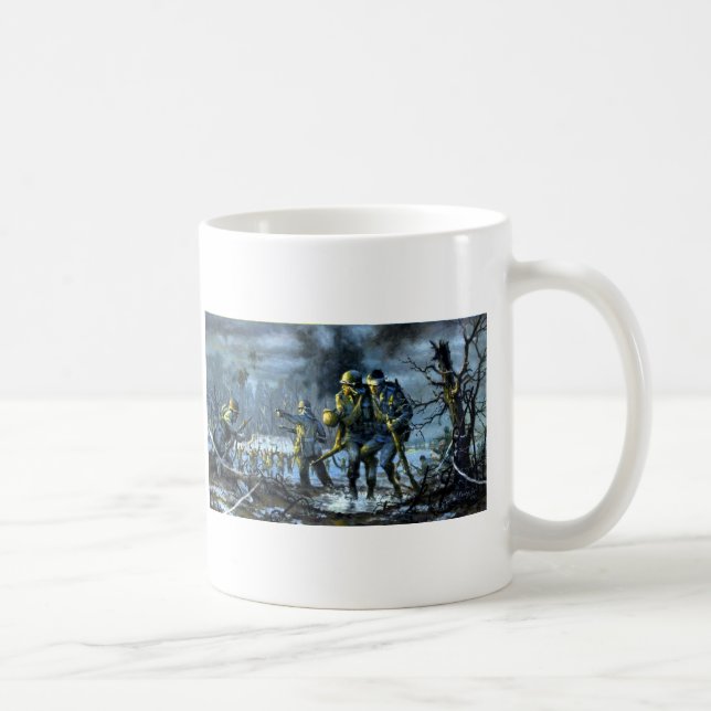 Siegfried Line at Campholz Woods Coffee Mug (Right)