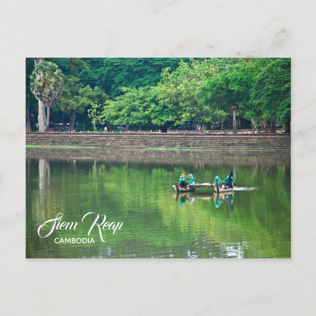 Siem Reap, Cambodia Postcard (Front)
