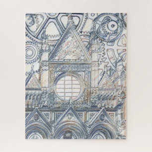 Siena Cathedral Toscana Artwork Jigsaw Puzzle