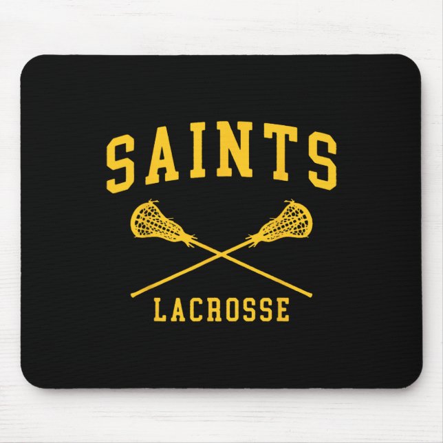 Siena College Saints Lacrosse  Mouse Pad (Front)