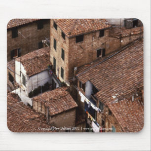 Siena Rooftops Mousepad