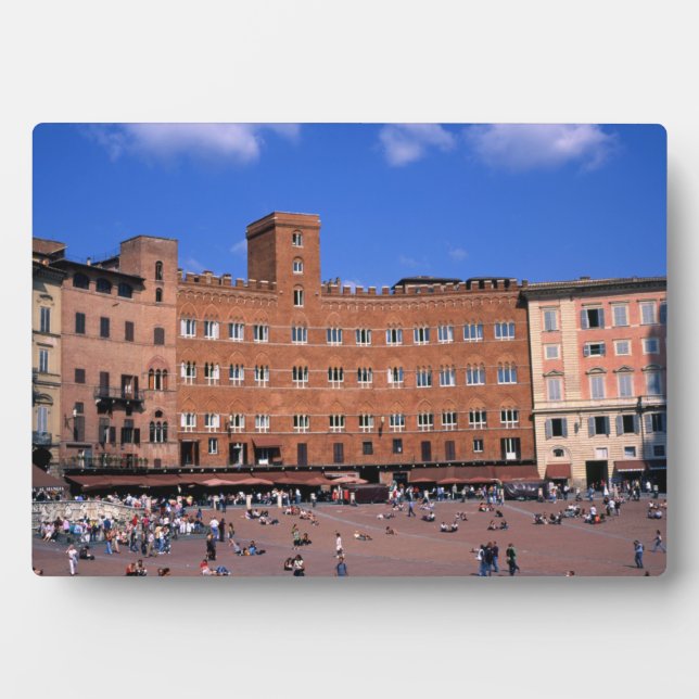 Siena Tuscany  Italy Plaque (Front)