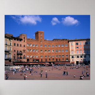 Siena Tuscany  Italy Poster