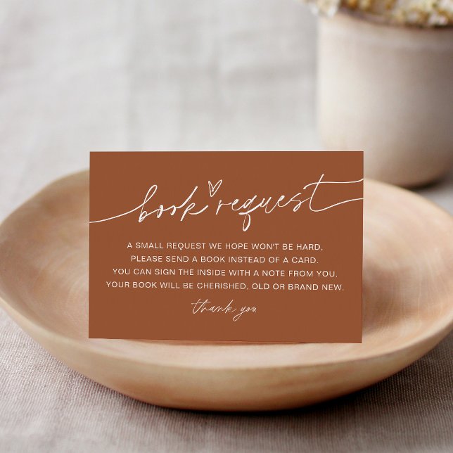 SIENNA Bohemian Baby Book Request Insert (Creator Uploaded)