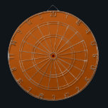 Sienna brown colour accent ready to customise dartboard<br><div class="desc">This custom stylish product in Sienna brown colour accent for yourself or as a gift sure to make an impression in all occasions. Click on the "Customise it!" button to reveal tools to customise this product if you wish using a text editor and an image loader.</div>