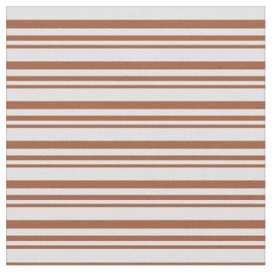 Sienna & Lavender Coloured Striped/Lined Pattern Fabric