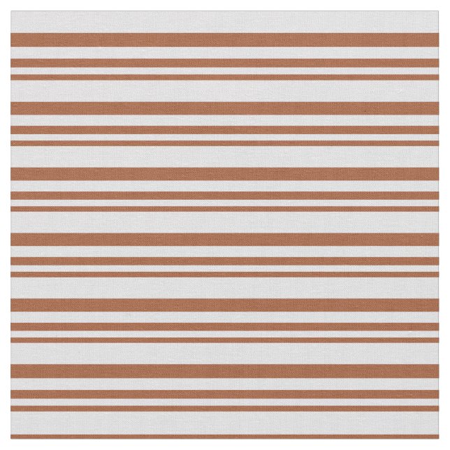 Sienna & Lavender Coloured Striped/Lined Pattern Fabric (Close Up)