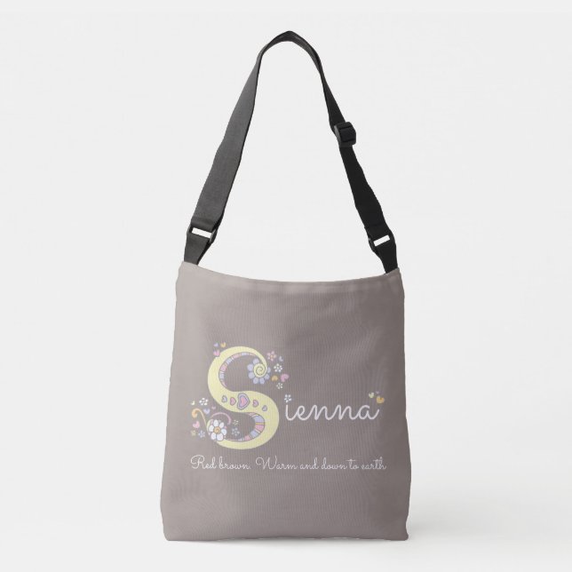 Sienna name and meaning monogram bag (Front)