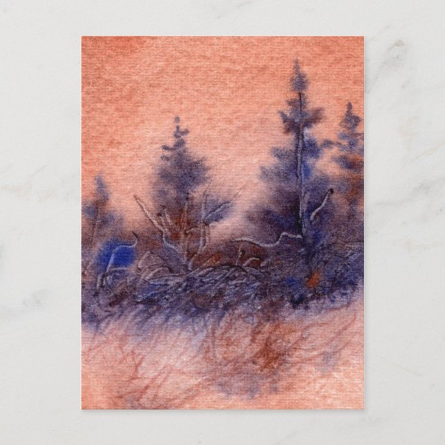 "Sienna Pines" Country Roads Postcard (Front)