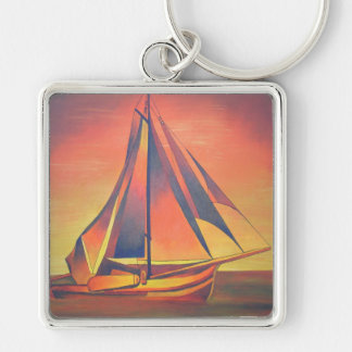 Sienna Sails at Sunset Key Ring